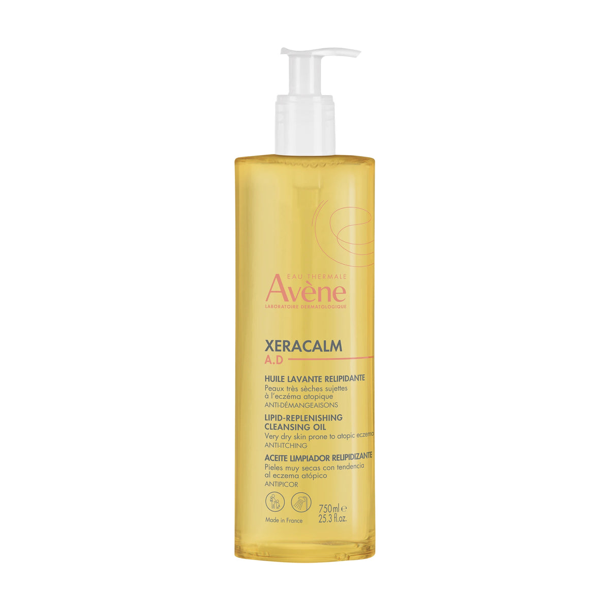Avène XeraCalm A.D Lipid-Replenishing Cleansing Oil 750ml cleansing oil #Size_750ml
