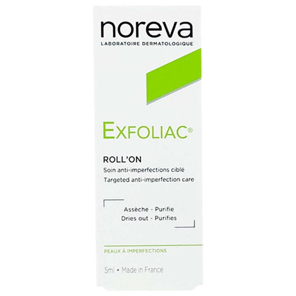 Noreva Exfoliac Roll-On Anti-Impefection Treatment 5ml acne treatments & kits