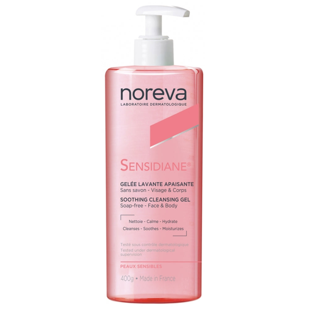 Noreva Sensidiane Soothing Cleansing Gel 400g facial cleanser