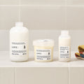 Davines LOVE Curl Hair Mask with the LOVE Curl range on a bathroom shelf