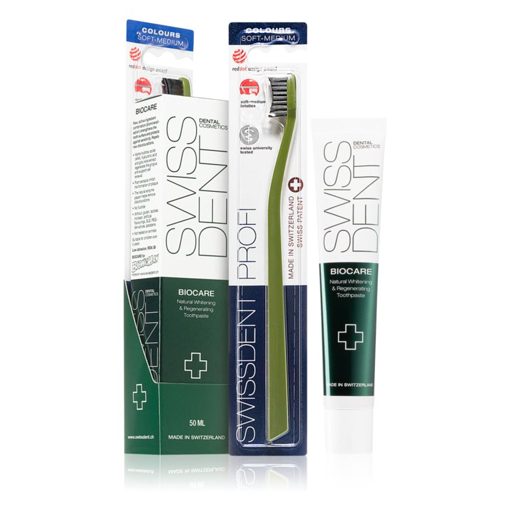 Swissdent Biocare Combo Pack Dental Care Set